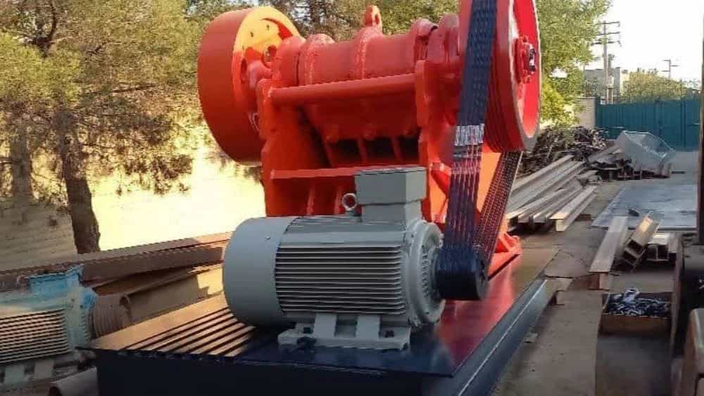 Purchase and repair of jaw crusher for mining businesses in Tehran