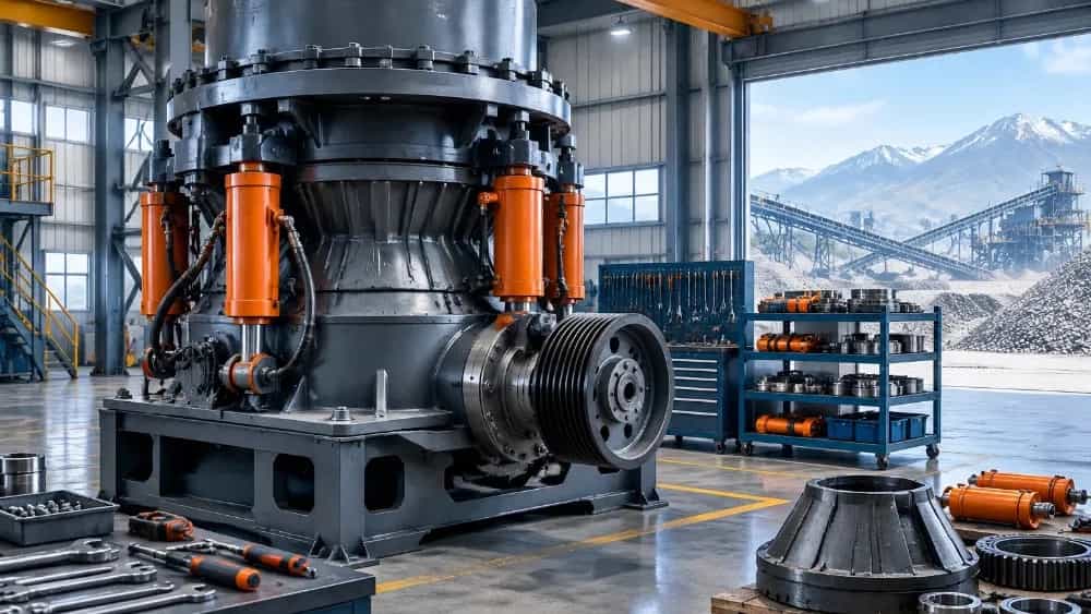 Hydrocon stone crusher repair in Quds city